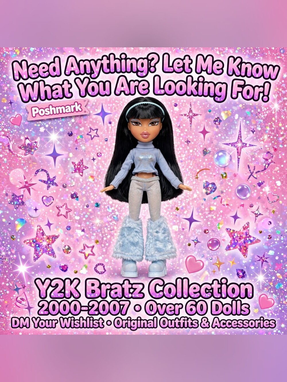 Y2K Bratz Collection 2000-2007 Over 60 Dolls Original Outfits Accessories!